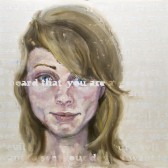 I Heard..., oil on board, 24x24, SOLD