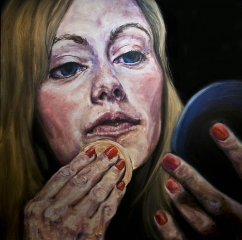 Cover Up, 48"x48" - SOLD Cover Up, 48"x48" - SOLD