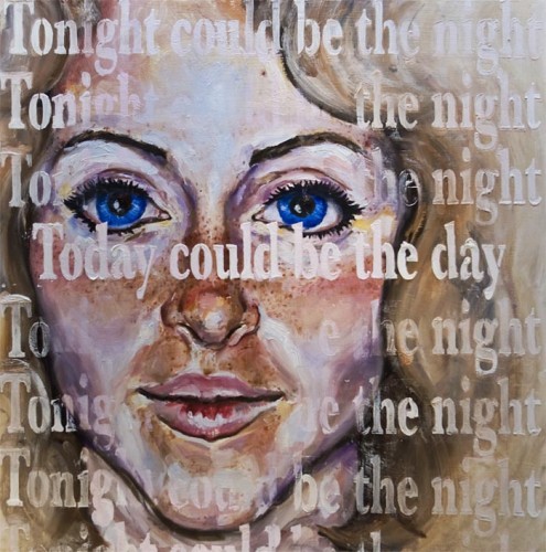 Tonight, oil on board, 24x24, SOLD