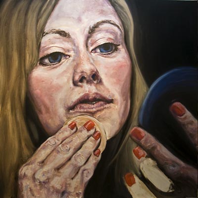 make-up portrait, Nikki, WIP