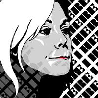 Here I Come, screen print by Nick Ward