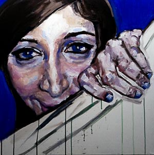 Untitled Oil Painting, Work in Progress by Nick Ward