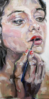 Transformation 3 Work In Progress, Oil Painting by Nick Ward
